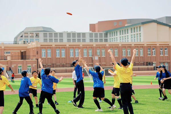 运动日,南通惠立学校